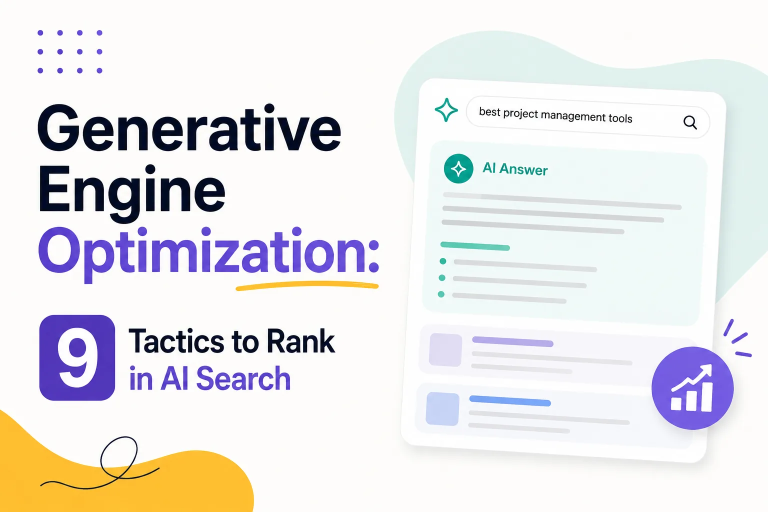 Generative engine optimization strategy framework 2026 — DigiVeritaz GEO playbook showing AI Answer surface, citation panels and ranking signals