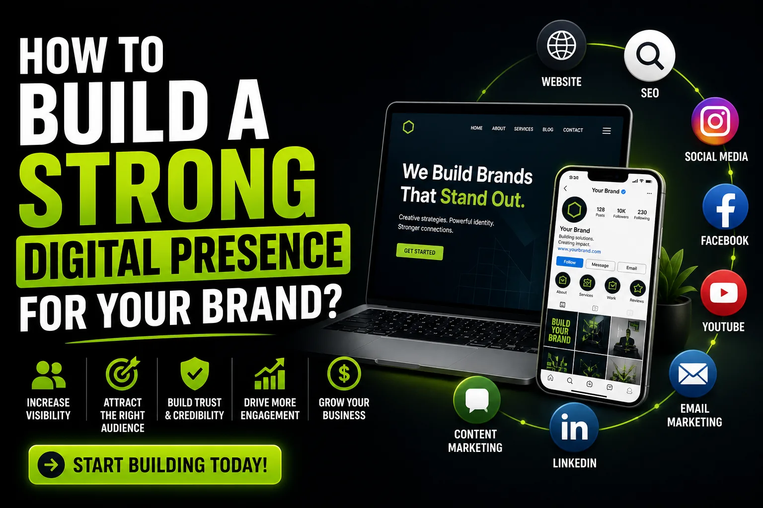 How to Build a Strong Digital Presence for Your Brand?