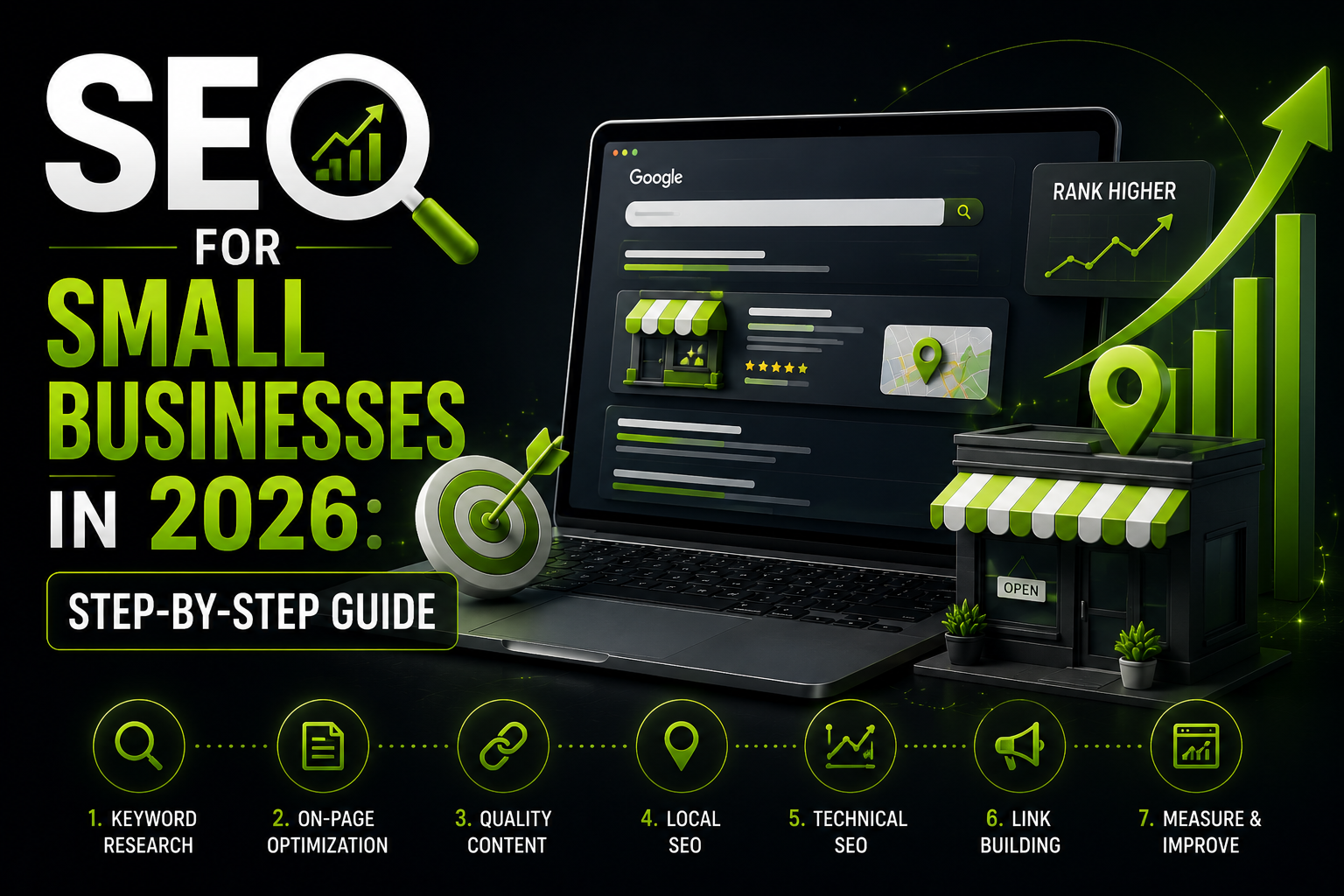 SEO for Small Businesses in 2026: Step-by-Step Guide