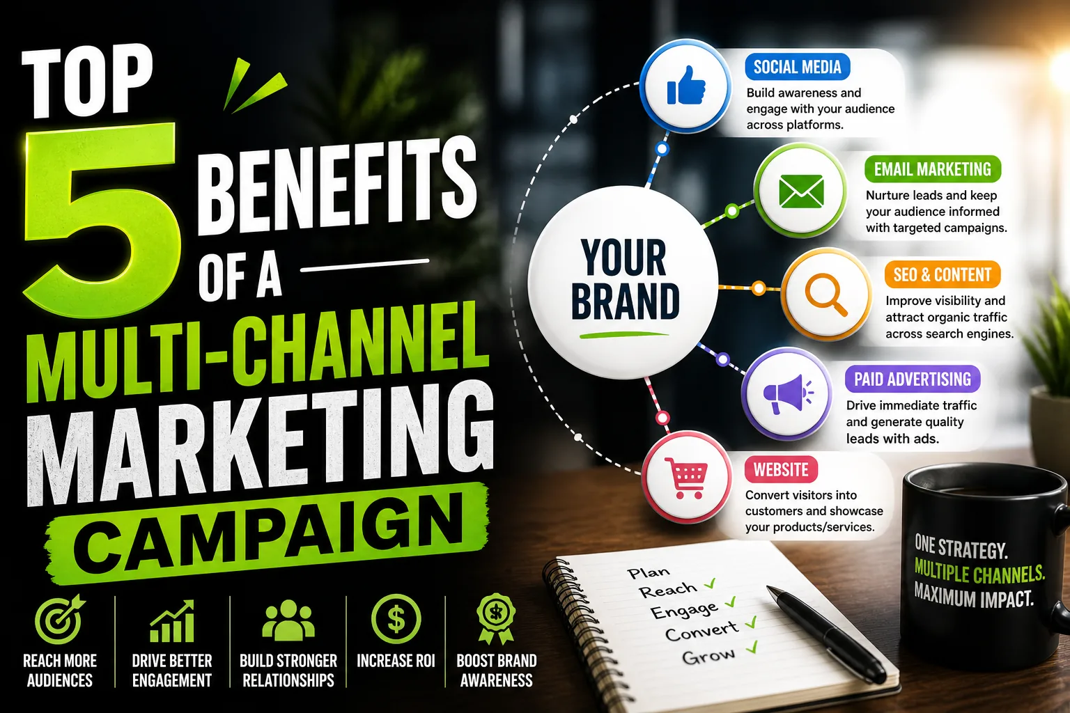 Top 5 Benefits of a Multi-Channel Marketing Campaign