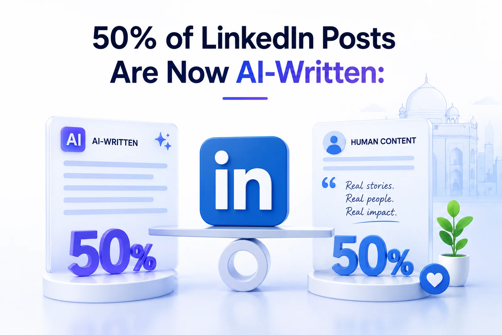 50% of LinkedIn posts are now AI-written — how Indian brands can stand out with human content — DigiVeritaz