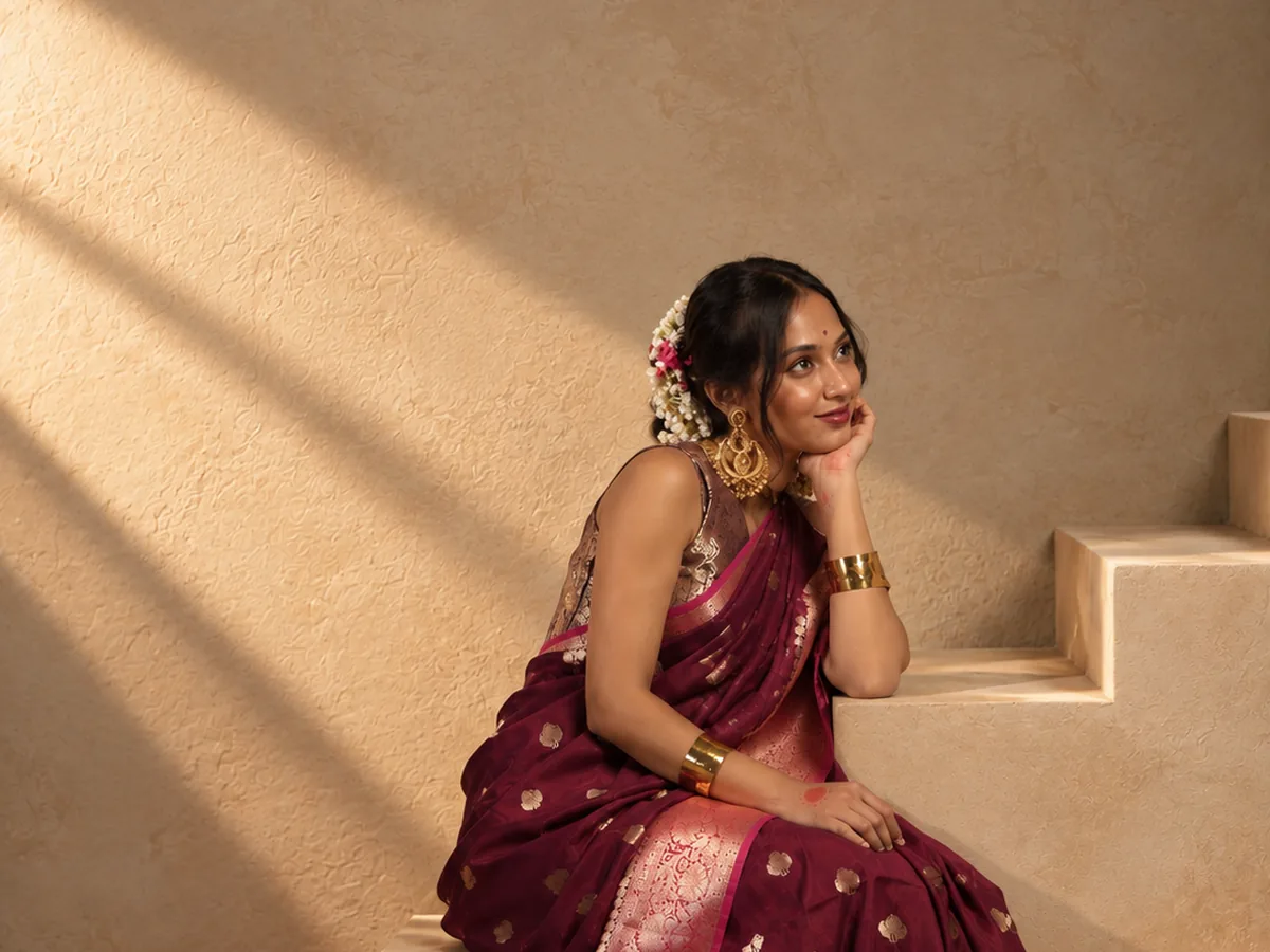 Stylish Naari — AI-Assisted Saree Shoots — screenshot