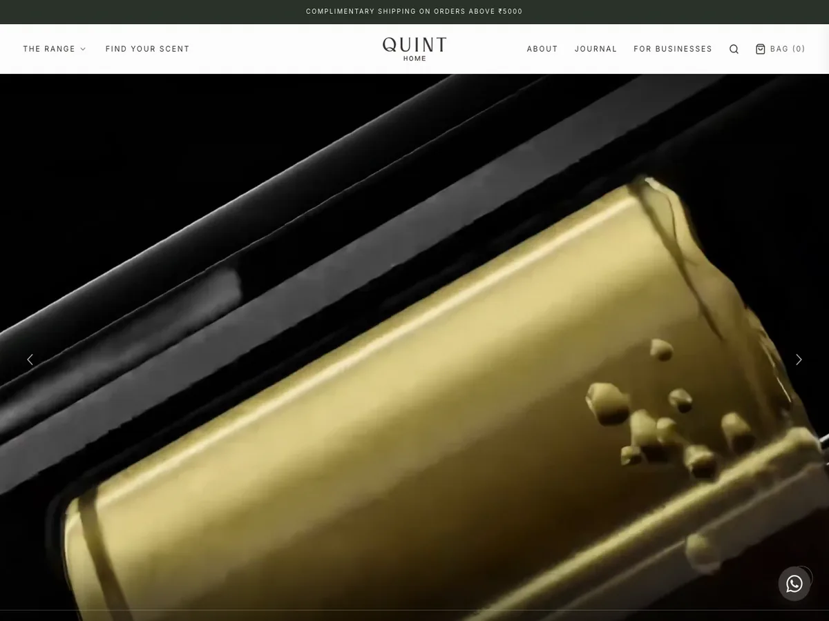 Quint Home — Headless Storefront — screenshot