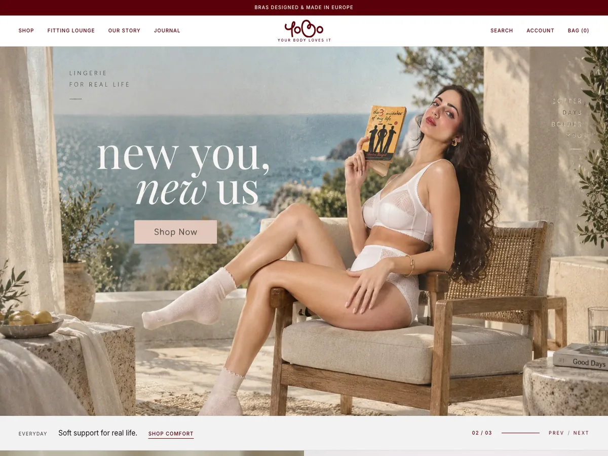 YOBO — Storefront Redesign — screenshot